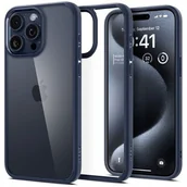 Etui i futerały do telefonów - Etui Spigen Ultra Hybrid do iPhone 15 Pro Max navy blue - miniaturka - grafika 1