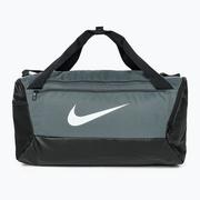 Torebki damskie - Torba treningowa Nike Brasilia 9.5 41 l grey/black/white | WYSYŁKA W 24H | 30 DNI NA ZWROT - miniaturka - grafika 1