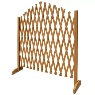 Ogrodzenie Podpora roślin pnących Brązowe 200x107 - Kratki i pergole - miniaturka - grafika 1