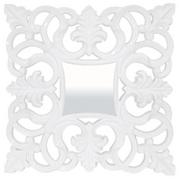 Lustra - Pigmejka Lustro PIGMEJKA Korona, białe, 98x99 cm - miniaturka - grafika 1