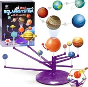Projektory dla dzieci - Jokomisiada Zestaw edukacyjny 2w1 Układ Słoneczny Projektor wyświetla planety ZA5199 - miniaturka - grafika 1