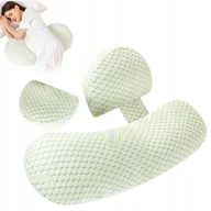 Poduszki do karmienia - ERGONOMICZNY PODUSZKA DLA KOBIET W CIĄŻY ZŁAGODZIĆ DYSKOMFORT GŁOWY I SZYI - miniaturka - grafika 1