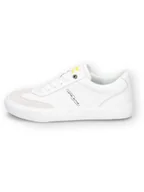 Trampki męskie - Camel Active Skórzane sneakersy "Bridge" w kolorze białym - miniaturka - grafika 1