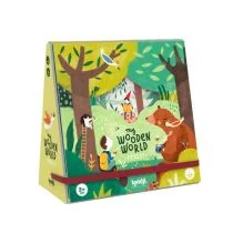 Puzzle Drewniana układanka Las Mój Drewniany Świat Toyki - Układanki dla dzieci - miniaturka - grafika 1