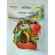 Zabawki kreatywne - Brewis Nalepka pianka Liście PVC21 VB8339 - miniaturka - grafika 1