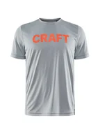 Koszulki sportowe męskie - Craft Koszulka funkcyjna "Core Charges" w kolorze szarym - miniaturka - grafika 1