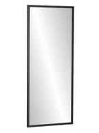 Lustra - Lustro Profilmat w ramie WĄSKIEJ CZARNEJ 135X55cm PREMIUM - miniaturka - grafika 1