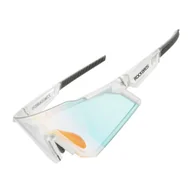 Okulary sportowe - Okulary rowerowe fotochromowe z filtrami UV 400 UVA i UVB białe ROCKBROS - miniaturka - grafika 1