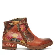 Botki damskie - Botki Laura Vita Cocrailo 74 Brązowy - miniaturka - grafika 1