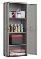 Pozostałe wyposażenie warsztatu - KIS Piu - High Cabinet Grey/Black - miniaturka - grafika 1
