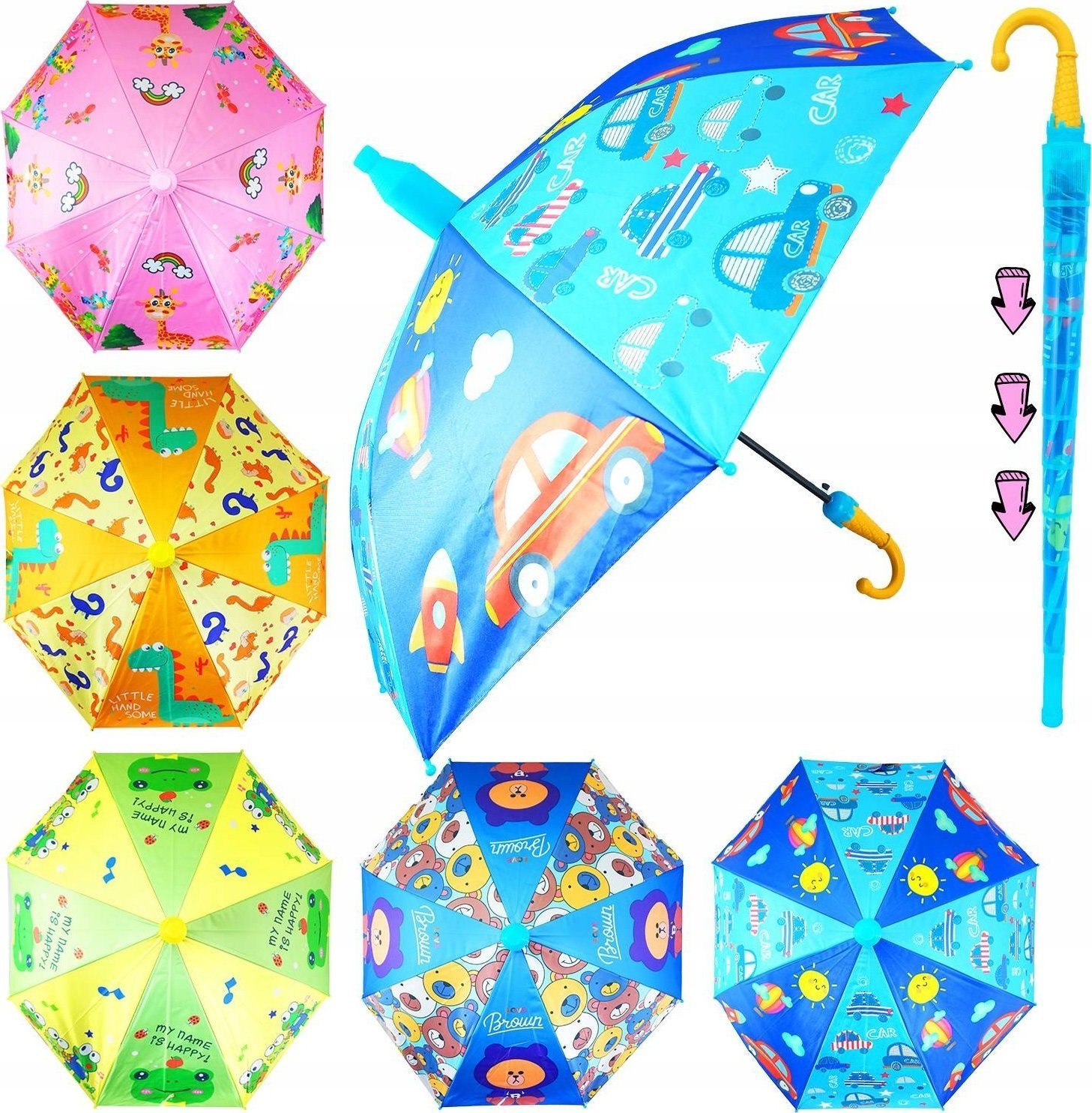 Trifox Parasolka zwierzęta A429525 17634