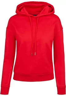 Urban Classics Damska bluza z kapturem, damska bluza z kapturem, dostępna w wielu kolorach, rozmiary XS-5XL, ognisty czerwony, XXL - Bluzy damskie - miniaturka - grafika 1