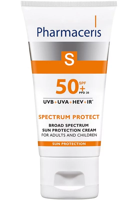 Pharmaceris KREM O SZEROKOPASMOWEJ OCHRONIE PRZED SŁOŃCEM SPF 50+ dla dorosłych i dzieci SPECTRUM PROTECT