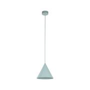 Lampy sufitowe - Nowoczesna, zielona lampa wisząca ⌀19cm TK 10074 z serii CONO - miniaturka - grafika 1