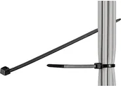 Tuning komputera - akcesoria - MicroConnect Cable tie 100pcs Black CABLETIE4 - miniaturka - grafika 1