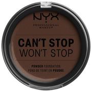 Pudry do twarzy - NYX Professional Makeup Professional Makeup - CANT STOP WANT STOP POWDER FOUNDATION - Podkład do twarzy w pudrze - 24 - DEEP ESPRESSO NYXDES - miniaturka - grafika 1