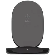 Ładowarki do telefonów - Belkin Ładowarka z podstawą 15W Wireless Charging Stand Czarna WIB002vfBK - miniaturka - grafika 1