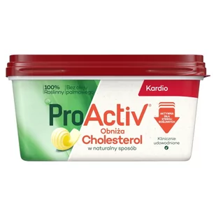 ProActiv Kardio Tłuszcz roślinny do smarowania 400 g - Masło i margaryna - miniaturka - grafika 1