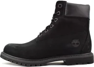 Buty trekkingowe damskie - Buty Trapery Damskie Timberland 6 In Premium Ftb 8658A Czarne - miniaturka - grafika 1