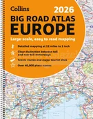 Pozostałe książki - Collins 2026 Big Road Atlas Europe: Large Scale, Easy to Read Mapping (A3 Spiral Binding) - miniaturka - grafika 1