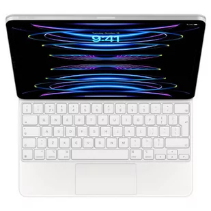 Nowa Oryginalna Klawiatura Apple iPad Pro Magic Keyboard 12,9'' White Dutch A2480 - Etui do tabletów - miniaturka - grafika 1