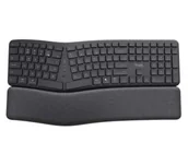 Klawiatury - Trust Keyra Ergonomic Czarny 25459 - miniaturka - grafika 1