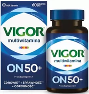 Witaminy i minerały - VIGOR Multiwitamina ON 50+, 60 tabletek - miniaturka - grafika 1