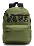 Plecaki - Plecak damski Vans Realm Flying V - loden green - miniaturka - grafika 1