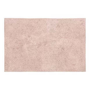 Różowy bawełniany dywanik łazienkowy Wenko Ono, 50x80 cm - Dywaniki łazienkowe - miniaturka - grafika 1