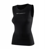 Kurtki i kamizelki sportowe damskie - TA1055W Bezrękawnik damski 3D PRO czarny S - miniaturka - grafika 1