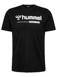Hummel T-shirt w kolorze czarnym - Koszulki męskie - miniaturka - grafika 1