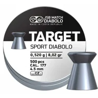 Amunicja do wiatrówek - Śrut JSB 4,50mm TARGET SPORT .177 500szt - miniaturka - grafika 1