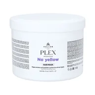 Maski do włosów - KALLOS PLEX NO YELLOW Maska do włosów blond z kompleksem protein roślinnych i peptydów 500ml - miniaturka - grafika 1