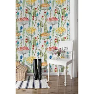 Tapety - Tapeta flizelina Polne kwiaty 104x70 klej - miniaturka - grafika 1