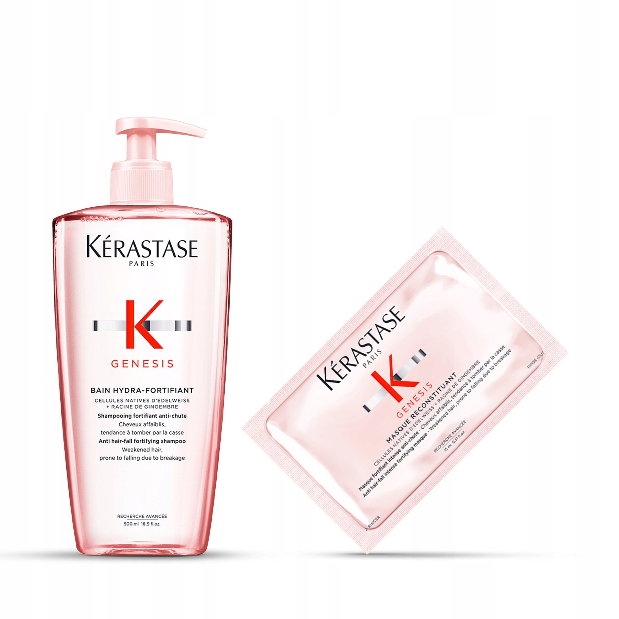 Kérastase Genesis Nawilżający Szampon Do Włosów Wypadających 500ml +Prezent