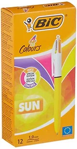 BIC Długopisy przeciwsłoneczne w 4 kolorach - pudełko 12 sztuk - Długopisy - miniaturka - grafika 1