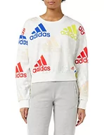 Bluzy damskie - adidas Bluza damska, wielokolorowy (lanco/Multco/Rojint), S - miniaturka - grafika 1