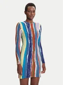 Sukienki - Desigual Sukienka codzienna Carla 25WWVF07 Kolorowy Slim Fit - miniaturka - grafika 1
