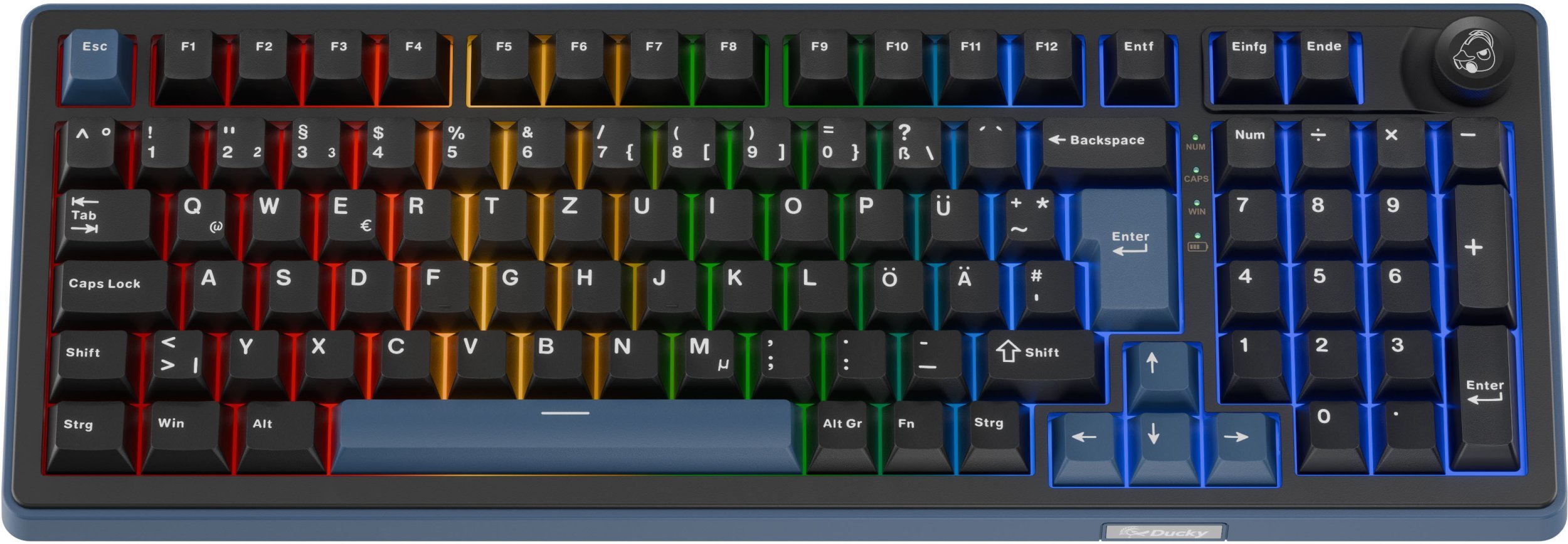 Ducky Gamingowa OK-M 98, Hot-swap, RGB DKOKM2598-KWDEPDCOCH1