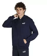 Bluzy męskie - PUMA Męska bluza z kapturem ESS Small Logo Fz Tr, niebieska, XXL - miniaturka - grafika 1
