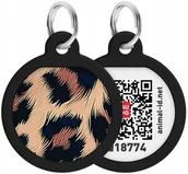 Odblaski i adresówki - WAU DOG SMART ID ADRESÓWKA KOŁO śr. 25mm LAMPART - miniaturka - grafika 1