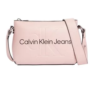 Calvin Klein Damski aparat rzeźbiony POUCH21 Mono Crossover, jasna muszla, różowy, Blada muszla - Torebki damskie - miniaturka - grafika 1