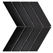 Płytki ceramiczne - Mozaika ceramiczna Royal Chevron Balck 31.8x22.4 cm - miniaturka - grafika 1