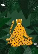 Plakaty - yoga - plakat Wymiar do wyboru: 40x50 cm - miniaturka - grafika 1