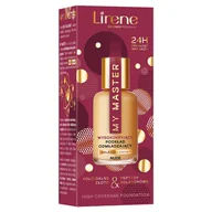 Podkłady do twarzy - Lirene My Master Kryjący podkład matujący Natural 30.0 ml - miniaturka - grafika 1