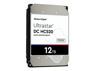 WESTERN DIGITAL Ultrastar DC HC520 3.5inch 26.1MM 12000GB 256MB 7200RPM SATA ULTRA 512E SE - Dyski HDD - miniaturka - grafika 1