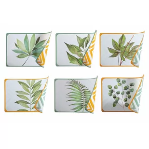 Plastikowe maty stołowe zestaw 6 szt. 45x30 cm Oriental – Villa d'Este - Obrusy i serwetki - miniaturka - grafika 1