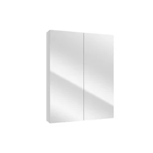 Szafka wisząca lustrzana GIZMO E60 2D0S DSM biała - Szafki łazienkowe - miniaturka - grafika 1