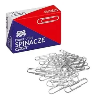 Spinacze biurowe okrągłe100 szt 50mm - TITANUM - Szkolne artykuły papiernicze - miniaturka - grafika 1
