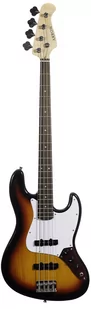 A‌rrow Louisiana 4 Bass Sunburst Rosewood/White - Gitara basowa ♦ 30 DNI NA ZWROT ♦ GWARANCJA DOOR-TO-DOOR ♦ SZYBKA WYSYŁKA - Gitary basowe - miniaturka - grafika 1
